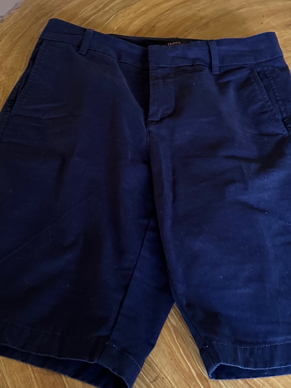 QUINCE cotton stretch chino bermudas